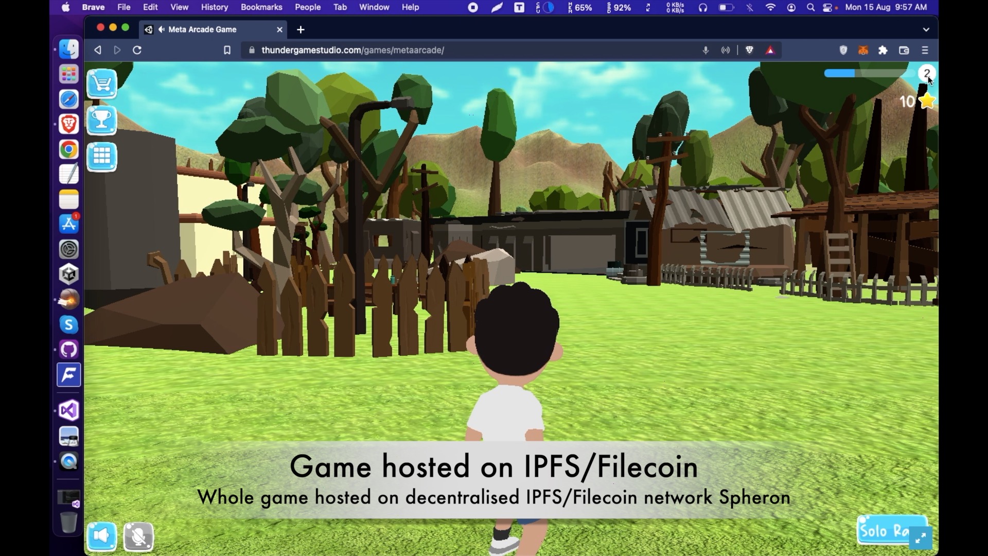 Meta Arcade Game Devpost