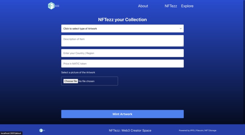 NFTEzz – screenshot 1