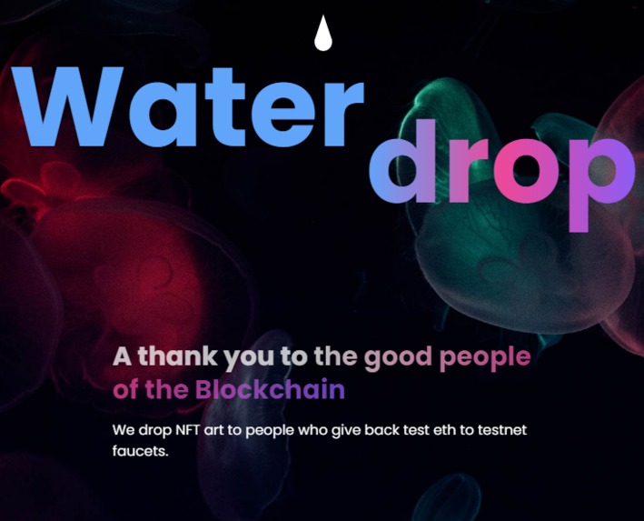 faucetdonors.xyz (Waterdrop) – screenshot 1