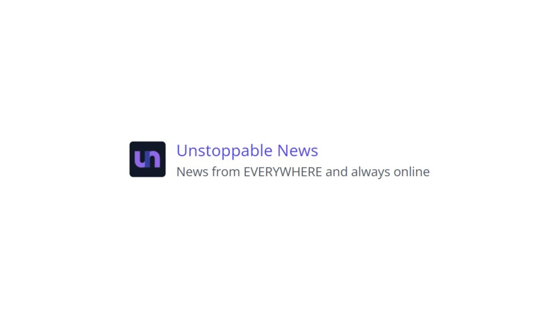 Unstoppable News – screenshot 1