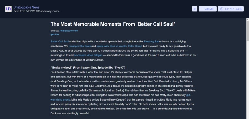 Unstoppable News – screenshot 4
