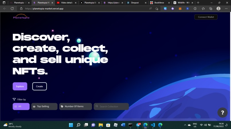 Planetopia Ecosystem/NFT Marketplace – screenshot 2