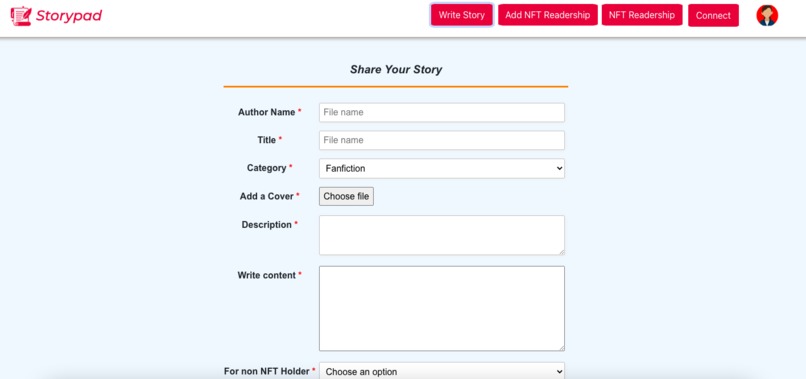 Storypad – screenshot 3