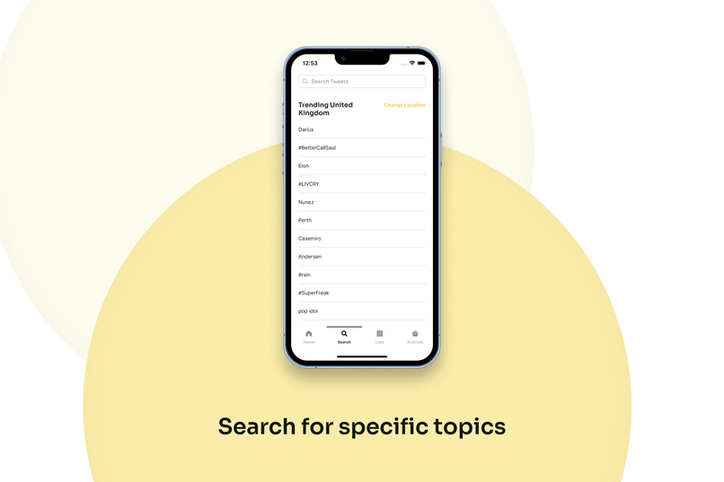 Canary - The Incognito Mode of Twitter – screenshot 6