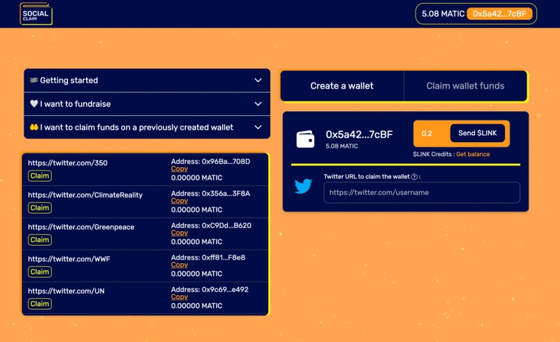 SocialClaim – screenshot 3
