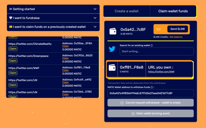 SocialClaim – screenshot 4