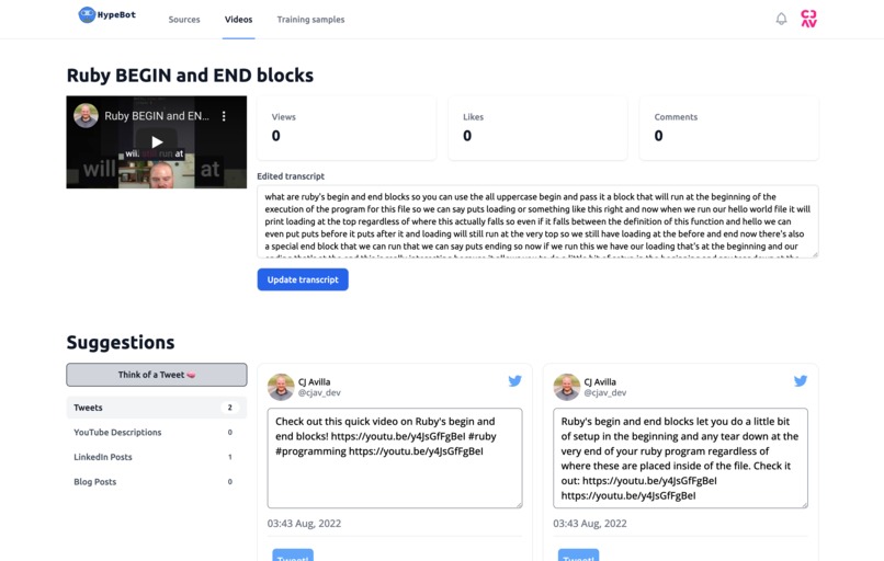HypeBot Studios – screenshot 2
