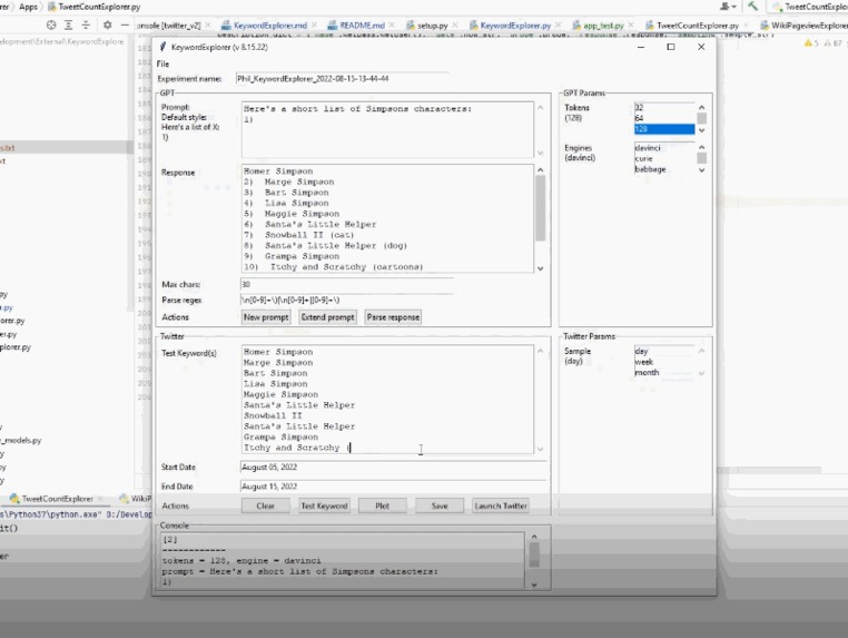 KeywordExplorer – screenshot 2