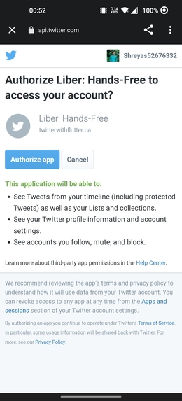 Liber – screenshot 2