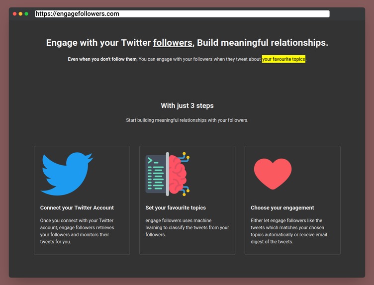 engage followers – screenshot 1