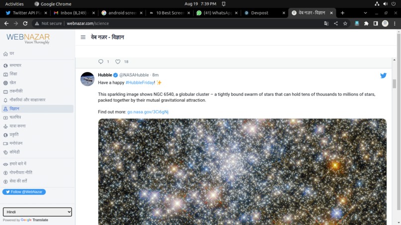 WebNazar – screenshot 4