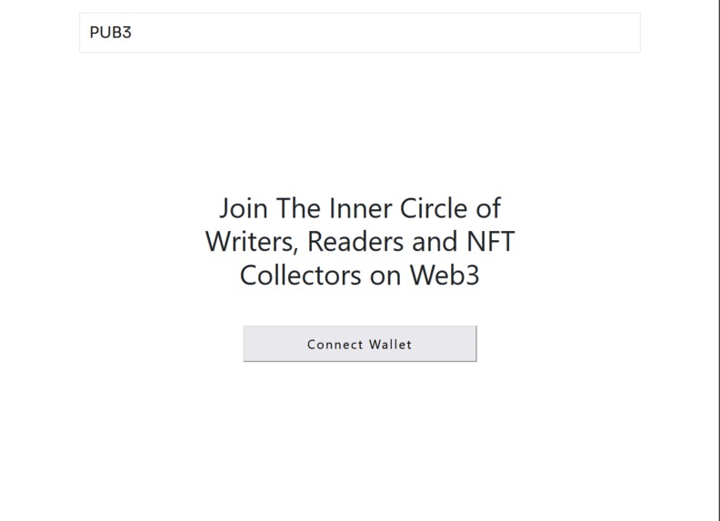 AI-Assisted Self-Publishing Service (NFT4Writers) – screenshot 1