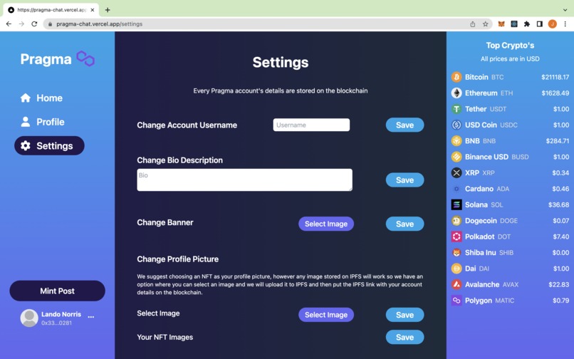 Pragma – screenshot 3