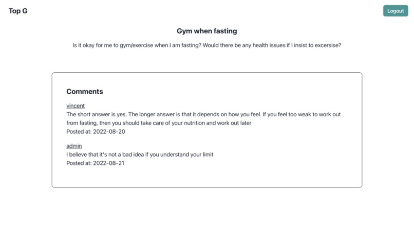 TOP G – screenshot 7