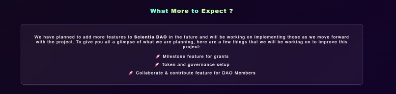 Scientia DAO – screenshot 7