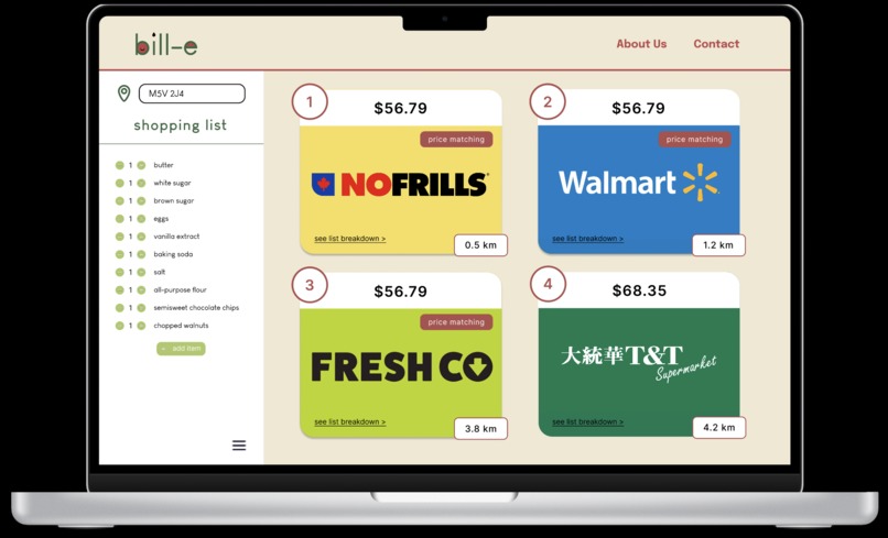 bill-e – screenshot 2