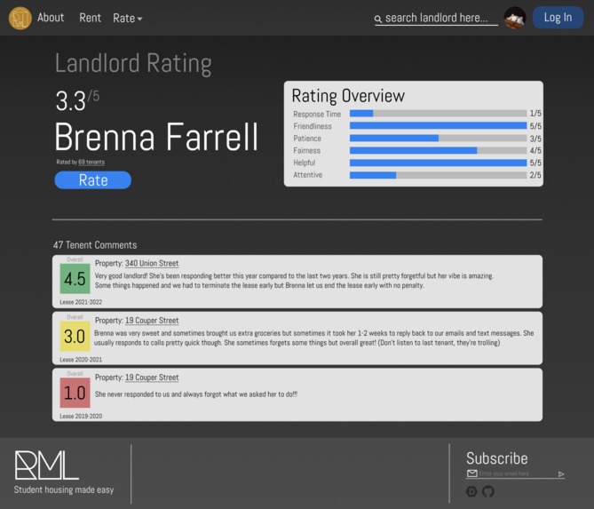 RateMyLandlord – screenshot 5