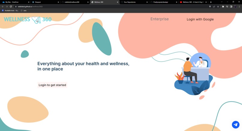Wellness360 – screenshot 1