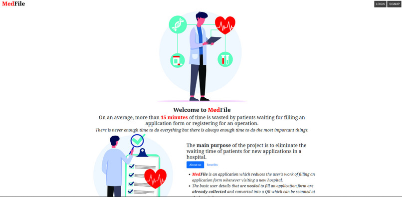 MedFile – screenshot 2