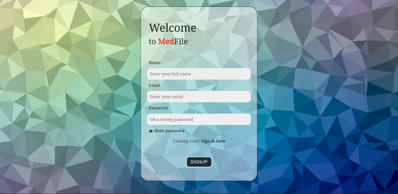 MedFile – screenshot 5