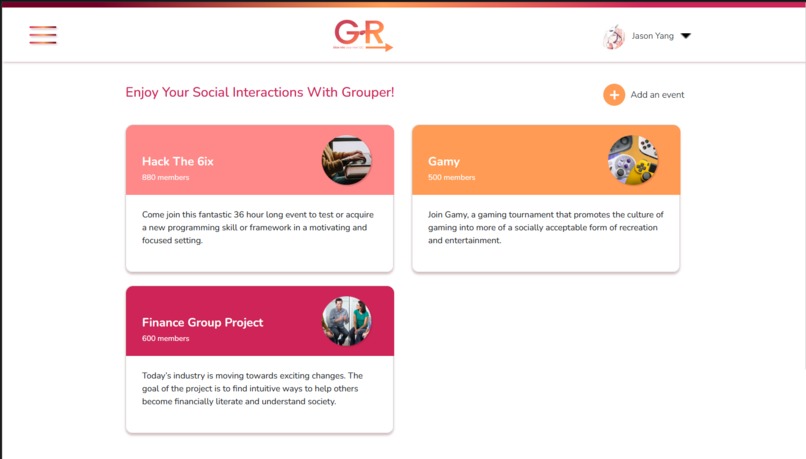 Grouper – screenshot 3