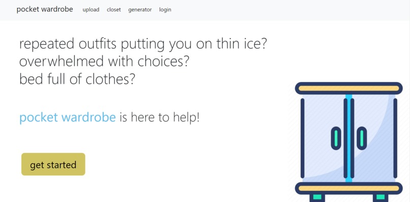 pocket wardrobe – screenshot 1