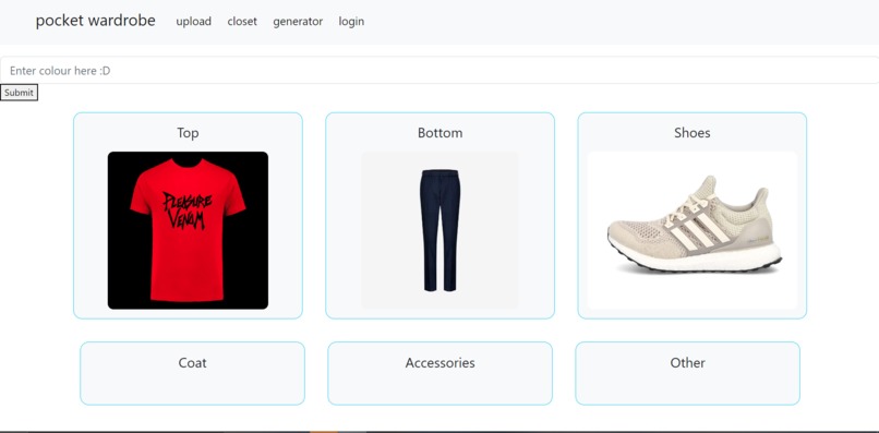 pocket wardrobe – screenshot 3