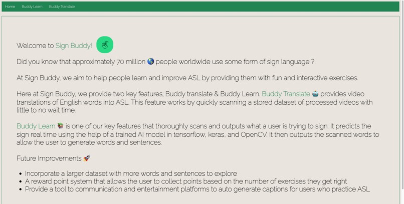Sign Buddy – screenshot 1