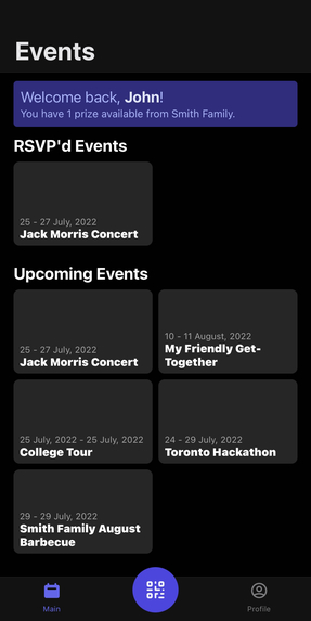 EVENTure – screenshot 3