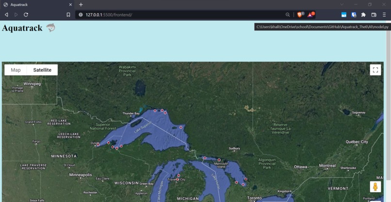 Aquatrack  – screenshot 1