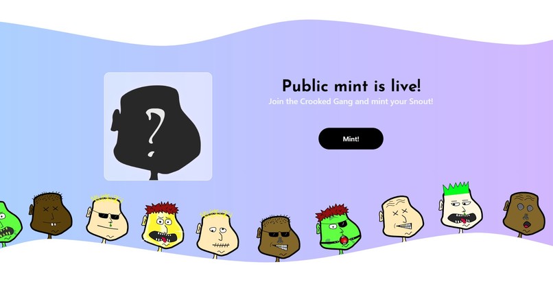 Crooked Snouts NFT – screenshot 5