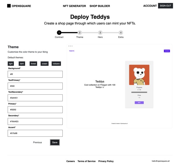 Opensquare – screenshot 2