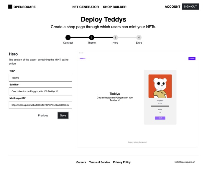 Opensquare – screenshot 3