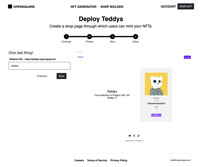 Opensquare – screenshot 5