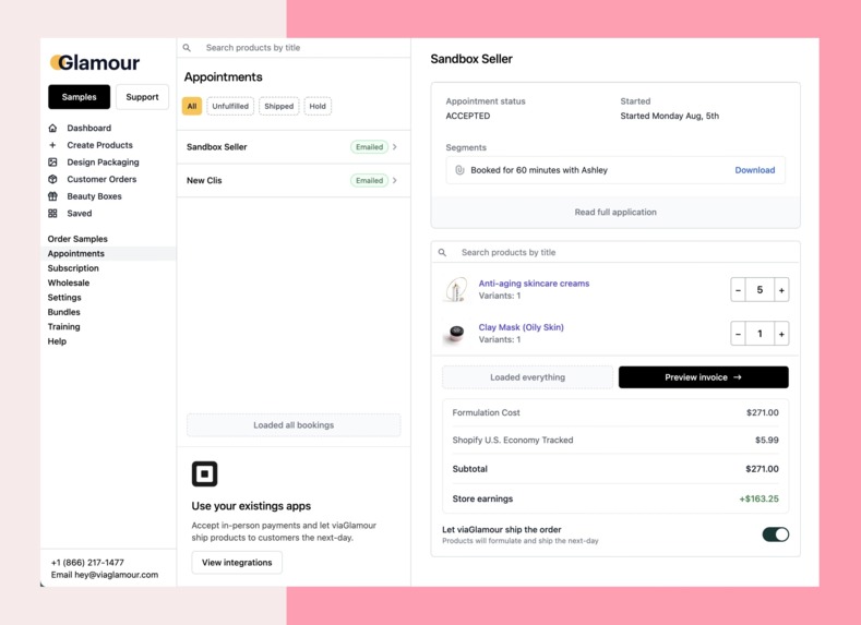 Booking + Product Upsells – screenshot 2