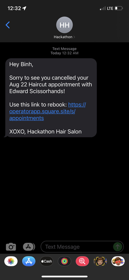 Follow-ups for Square Appointments – screenshot 4