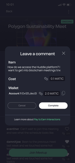 Open Meetup – screenshot 4