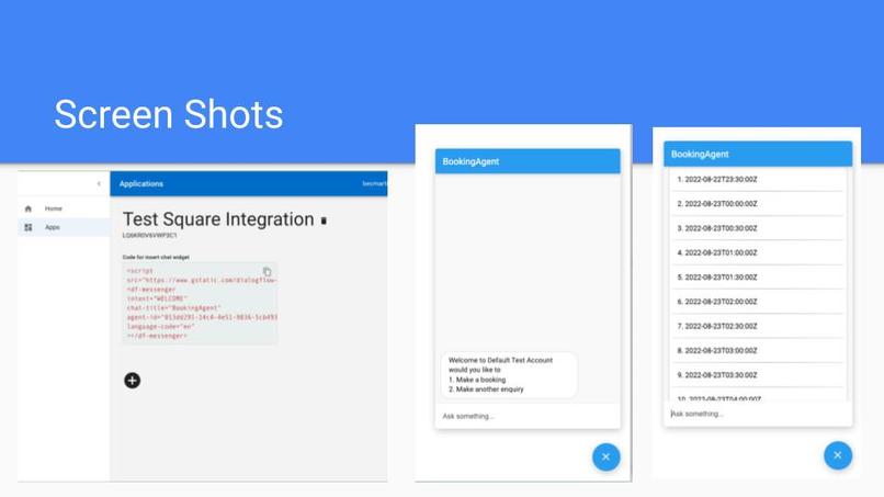 Conversational Bookings – screenshot 4