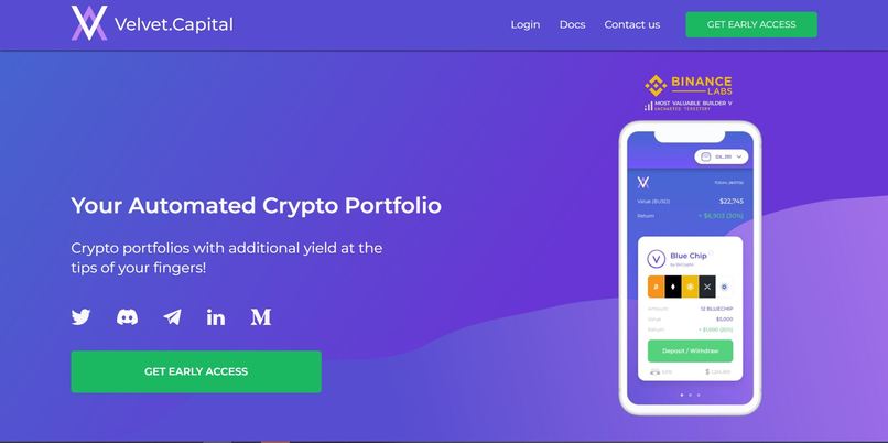 Velvet.Capital – screenshot 1