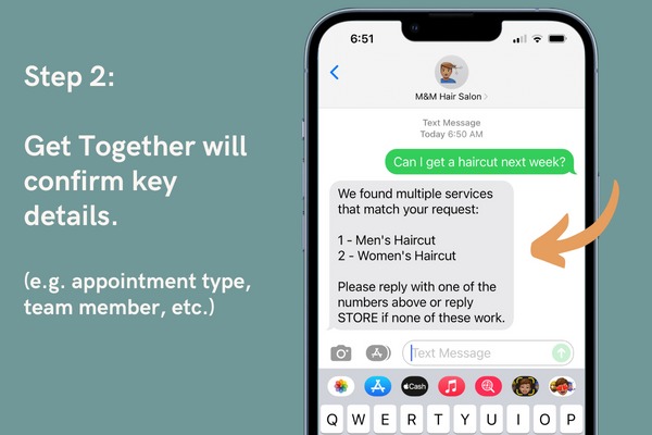 Get Together + Square Appointments – screenshot 3