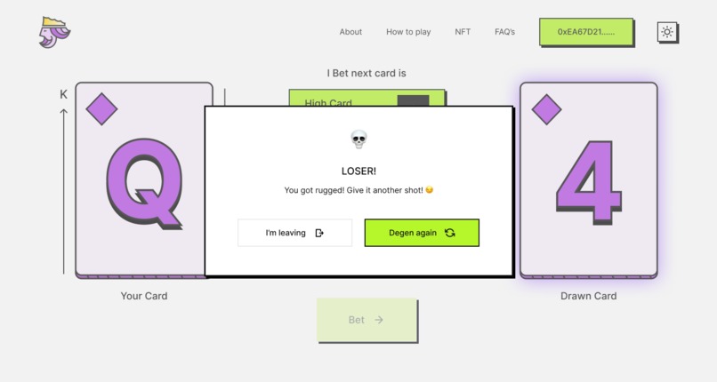DegenJack – screenshot 4