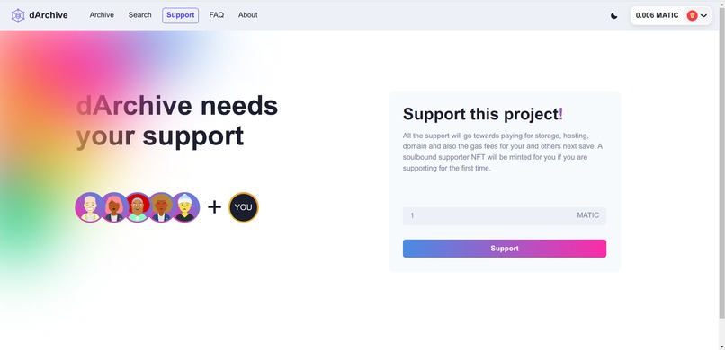 dArchive – screenshot 4