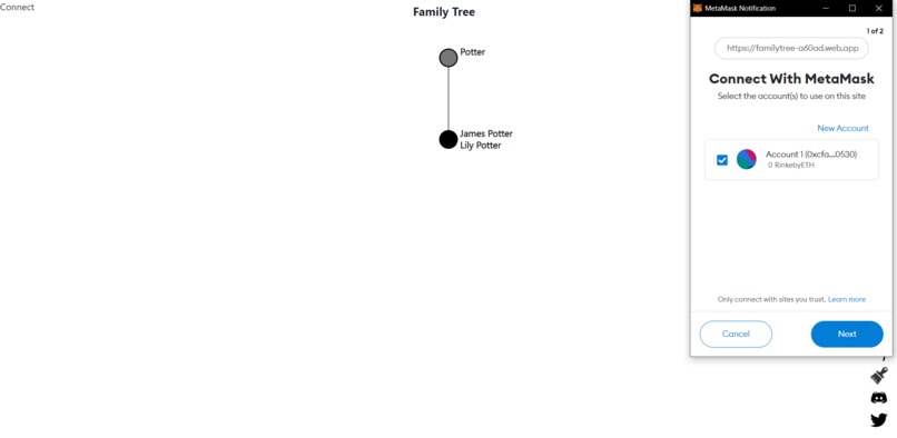 Family Tree NFT – screenshot 3