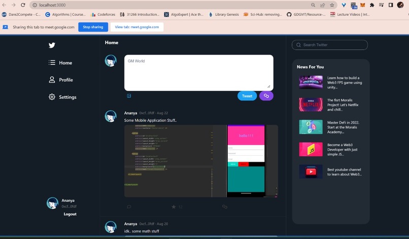 Dtwitter – screenshot 3