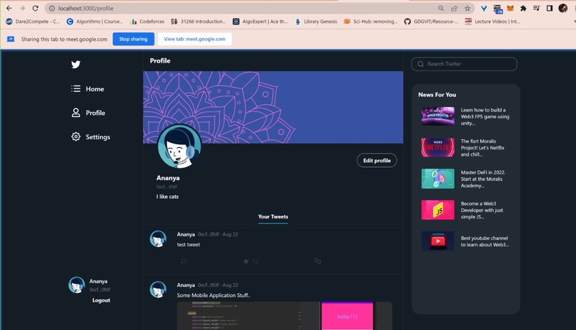 Dtwitter – screenshot 5