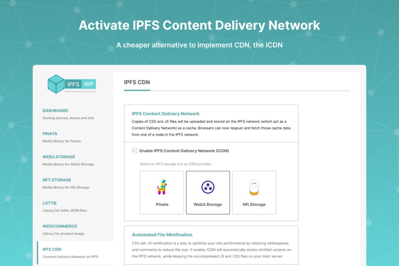 IPFS for WordPress – screenshot 8