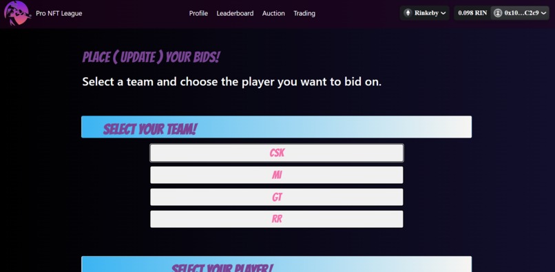 Pro NFT League – screenshot 4