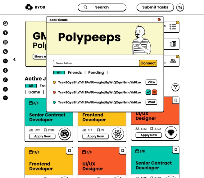 BYOB - A web 3 gig marketplace – screenshot 6