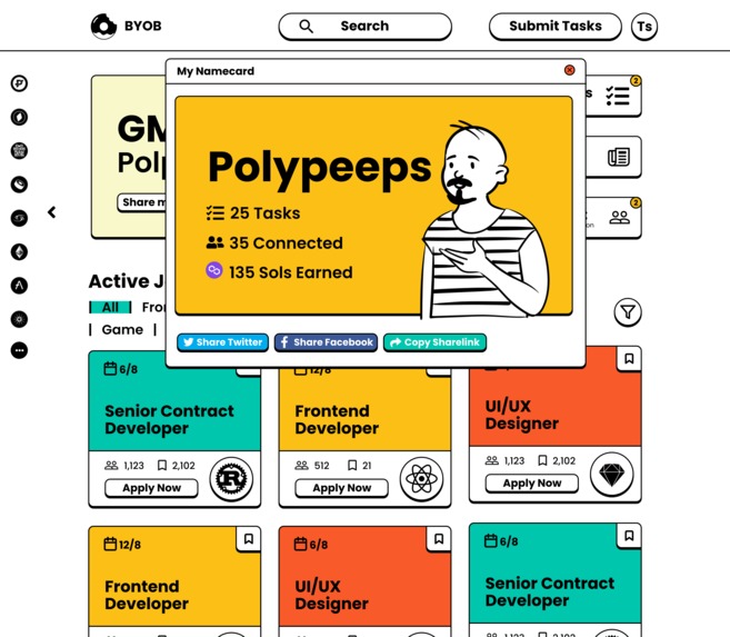 BYOB - A web 3 gig marketplace – screenshot 9