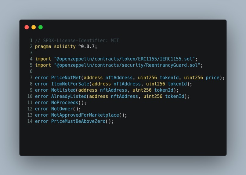 Community Funding w/ ERC1155 – screenshot 1